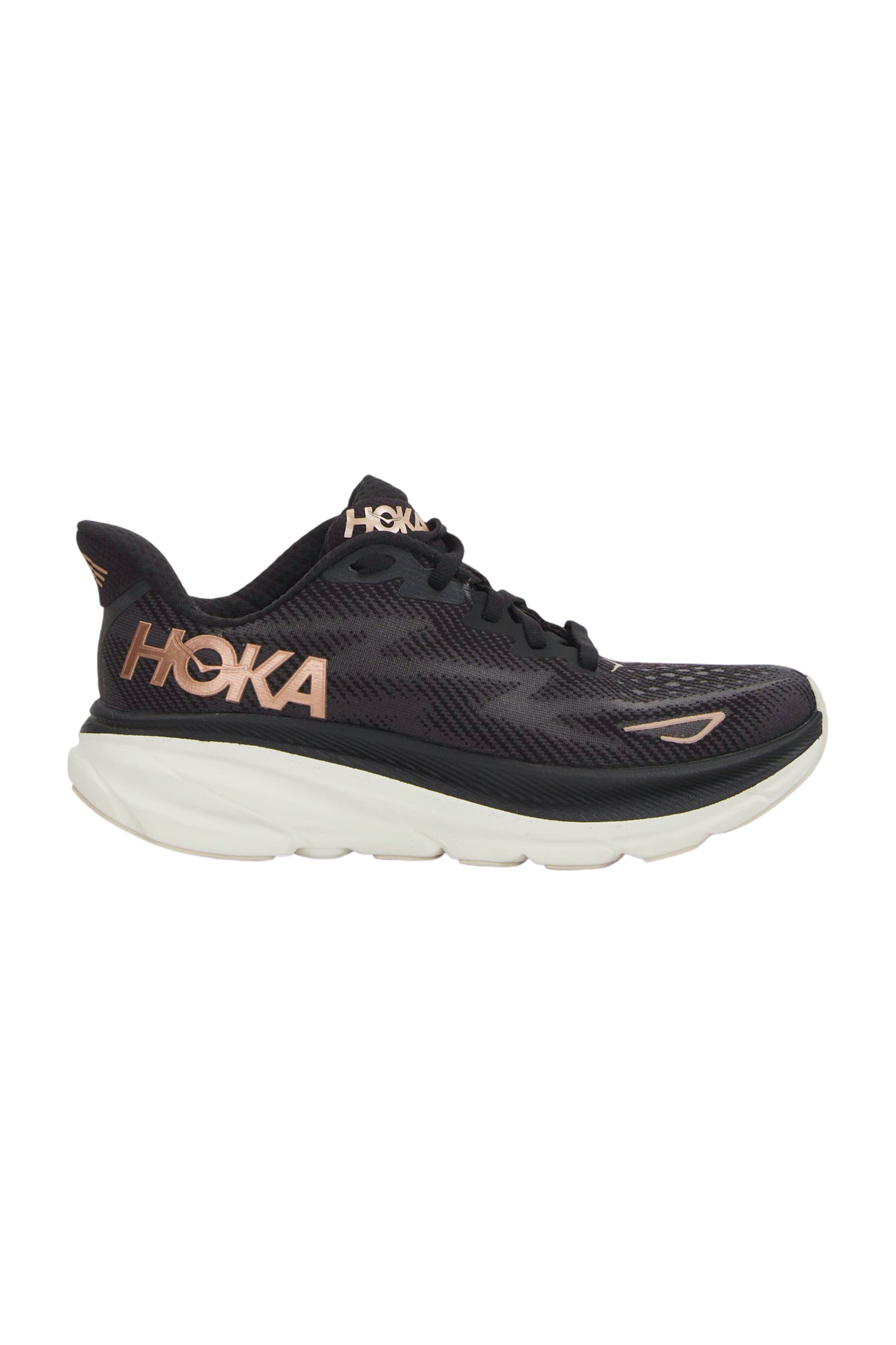 Hoka Clifton 9 Schwarz Damen Laufschuhe
