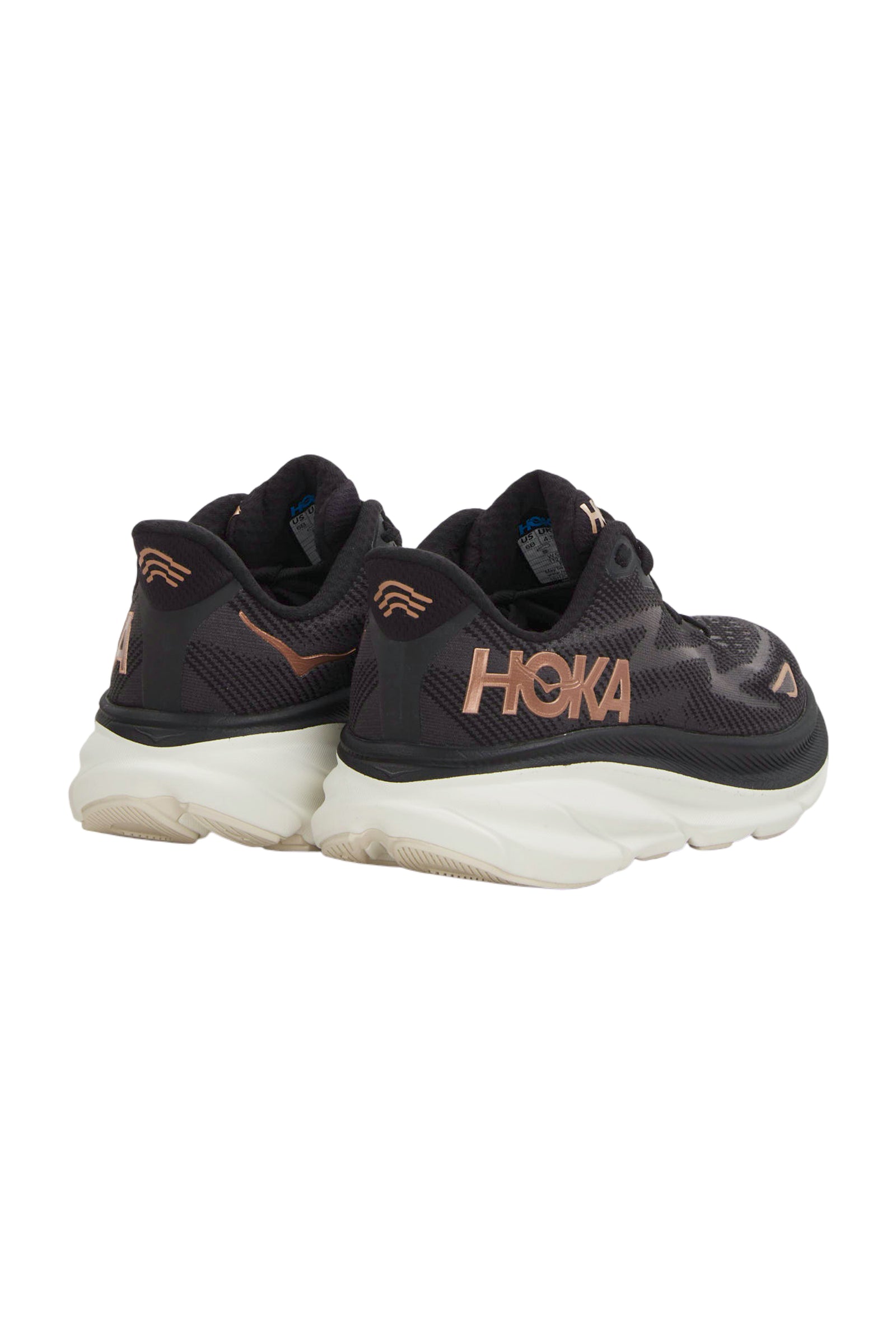 Hoka Clifton 9 Schwarz Damen Laufschuhe
