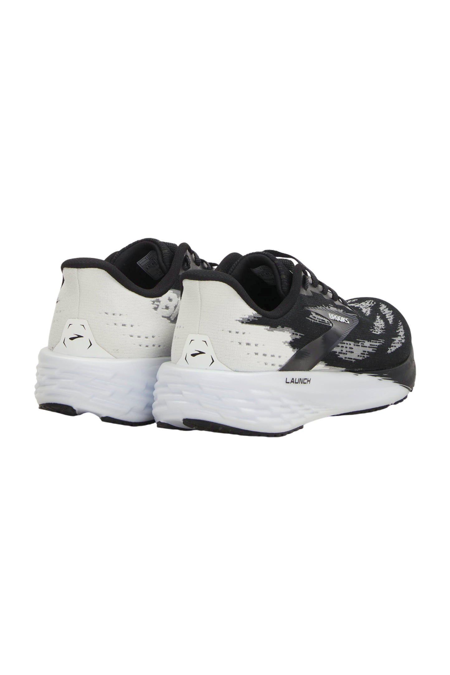 Brooks Herren Launch 11 Laufschuhe - Schwarz/Weiß