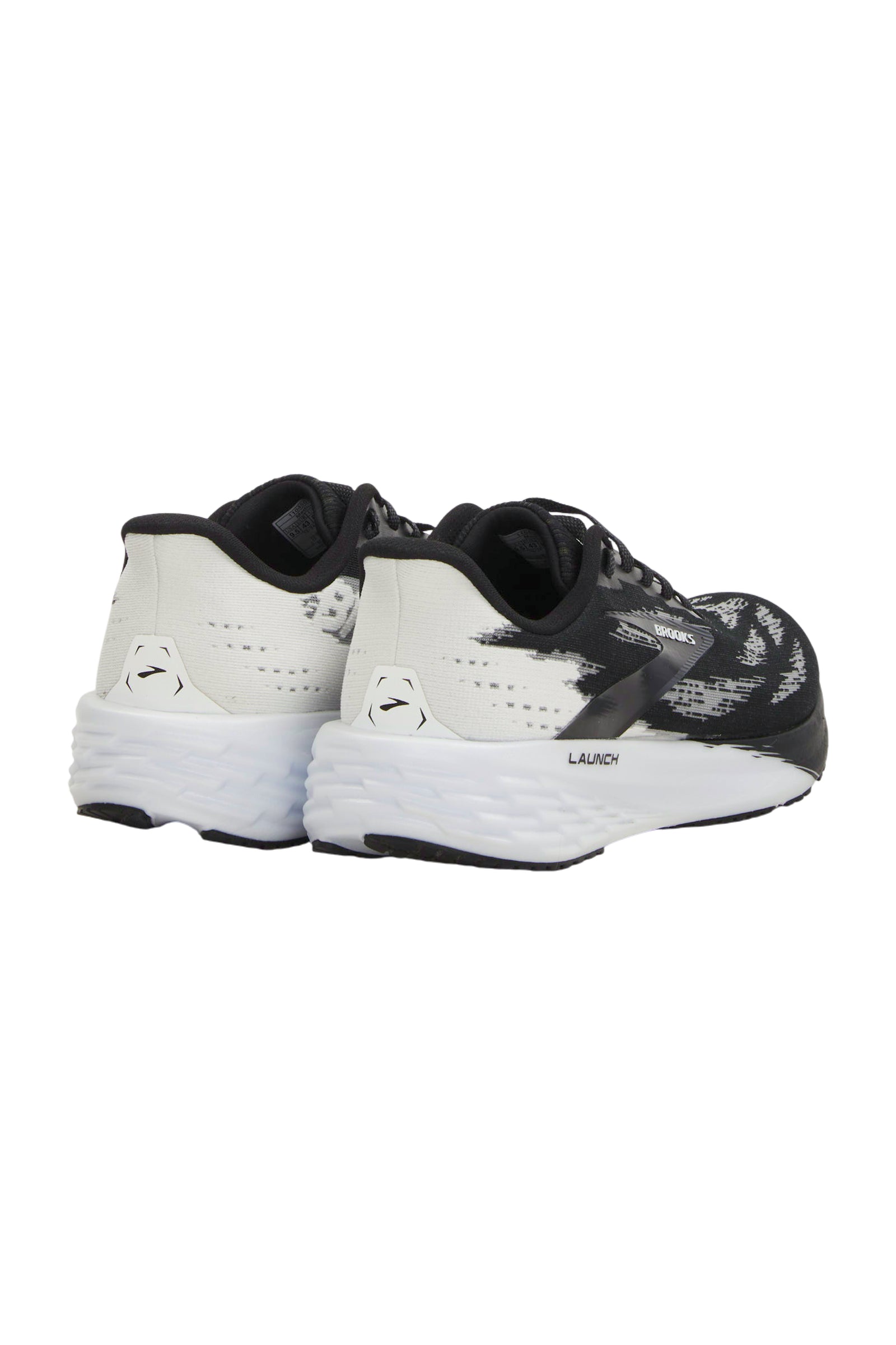 Brooks Herren Launch 11 Laufschuhe - Schwarz/Weiß