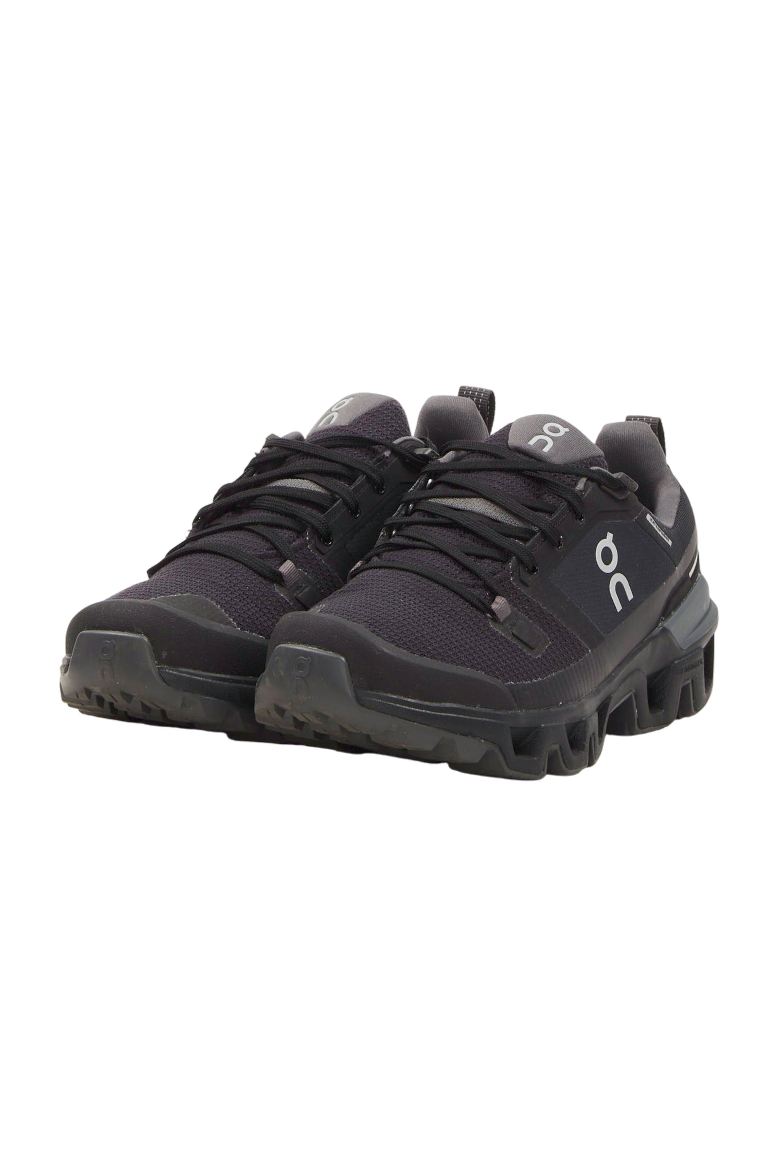 ON Cloudwander Waterproof Damen Wanderschuhe -  Schwarz