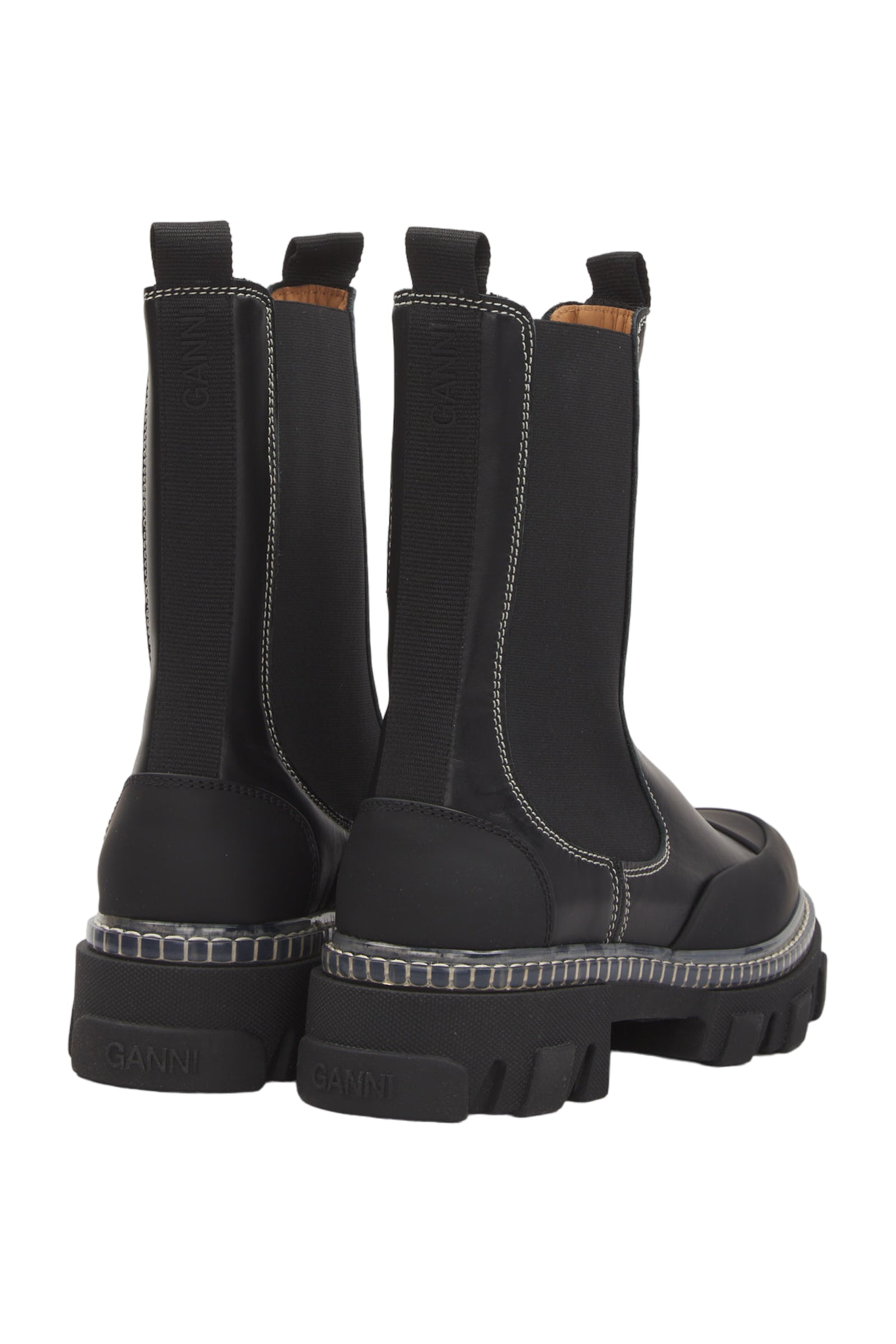 Ganni Stiefel Size 39 Schwarz 