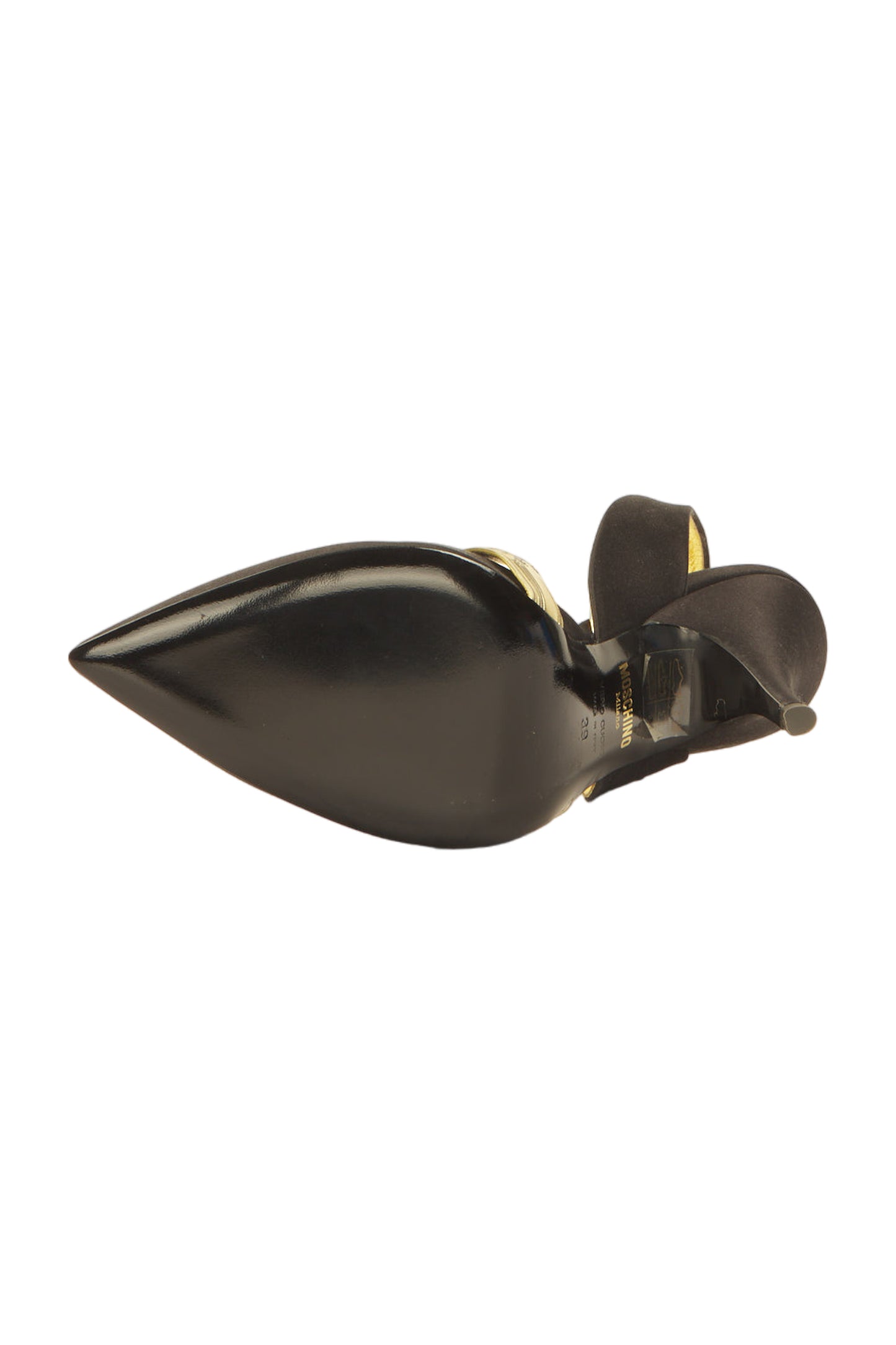 Moschino High Heels Size 39 Schwarz 