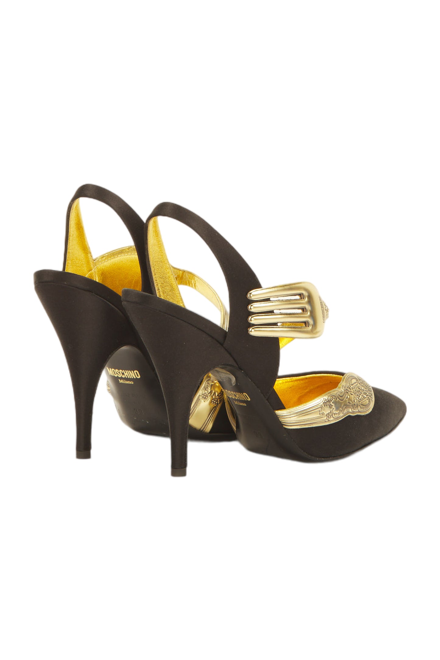 Moschino High Heels Size 39 Schwarz 