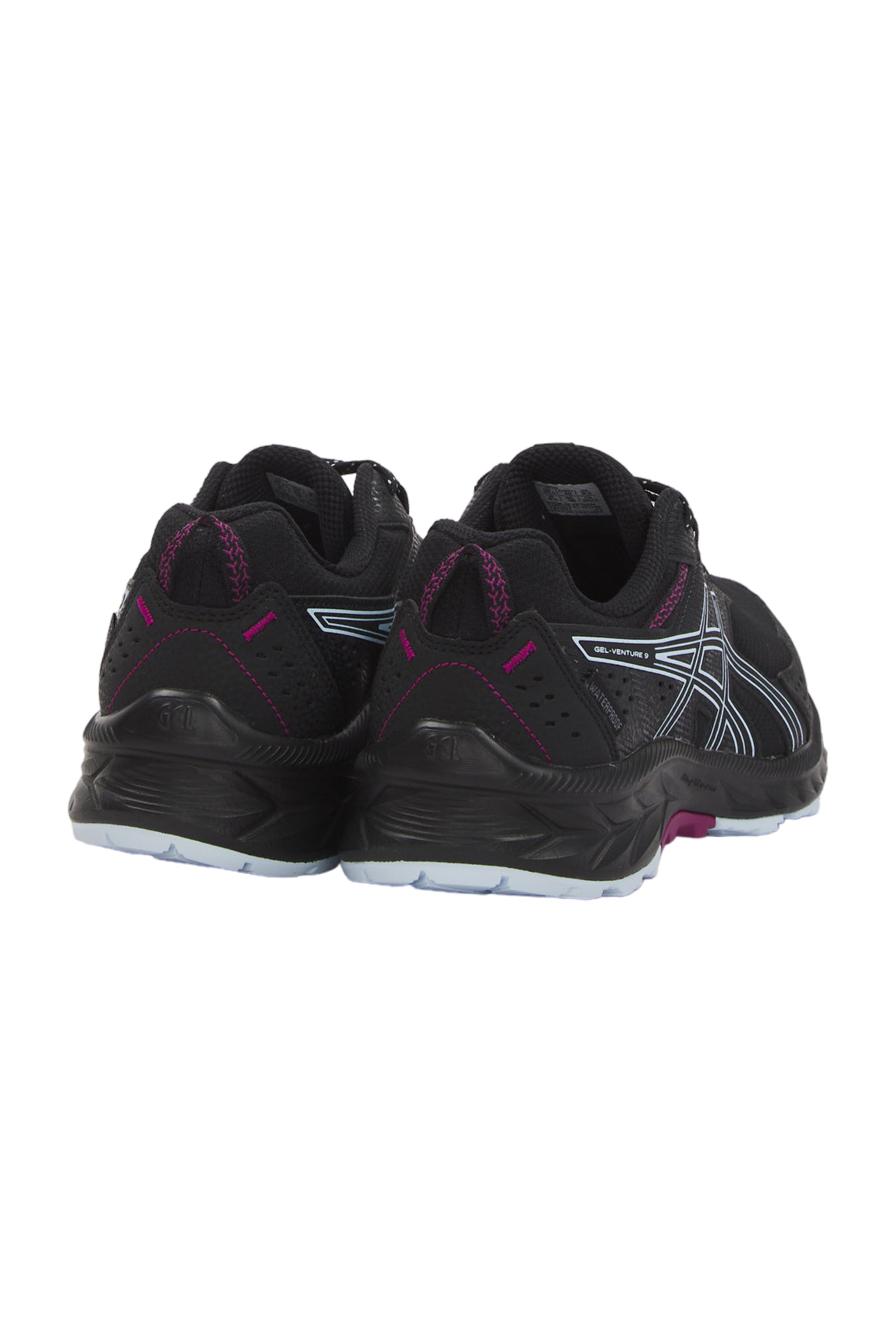 ASICS Gel-Venture 9 Waterproof Damen Trail-Laufschuhe Schwarz/Limette