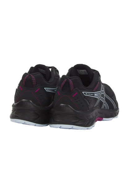 ASICS Gel-Venture 9 Waterproof Damen Trail-Laufschuhe Schwarz/Limette