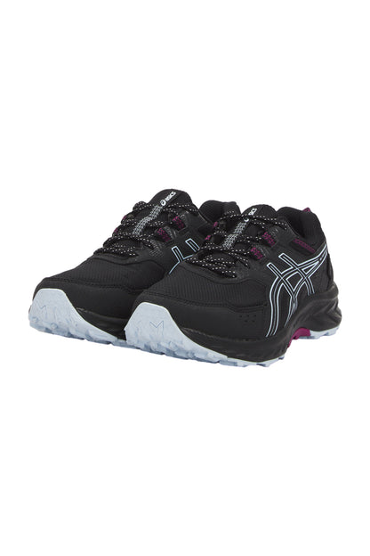 ASICS Gel-Venture 9 Waterproof Damen Trail-Laufschuhe Schwarz/Limette
