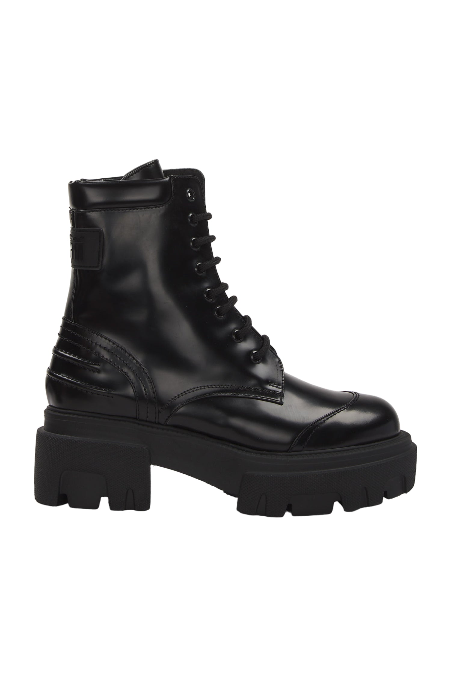 Msgm Schnürstiefeletten Size 38 Schwarz 