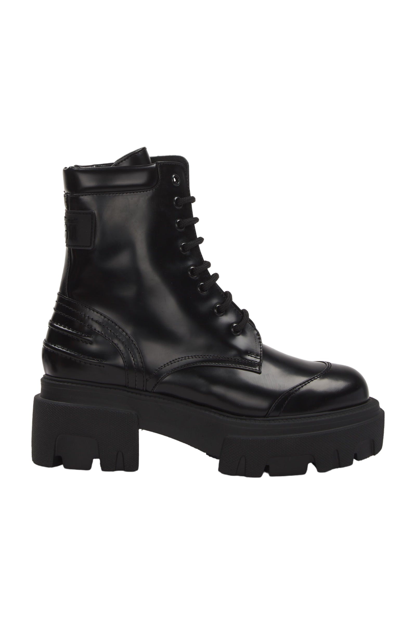 Msgm Schnürstiefeletten Size 38 Schwarz 