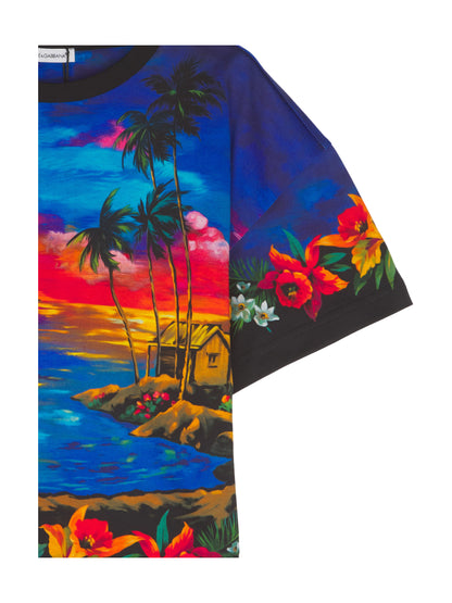 Dolce & Gabbana T-Shirt Shirt Tropisch