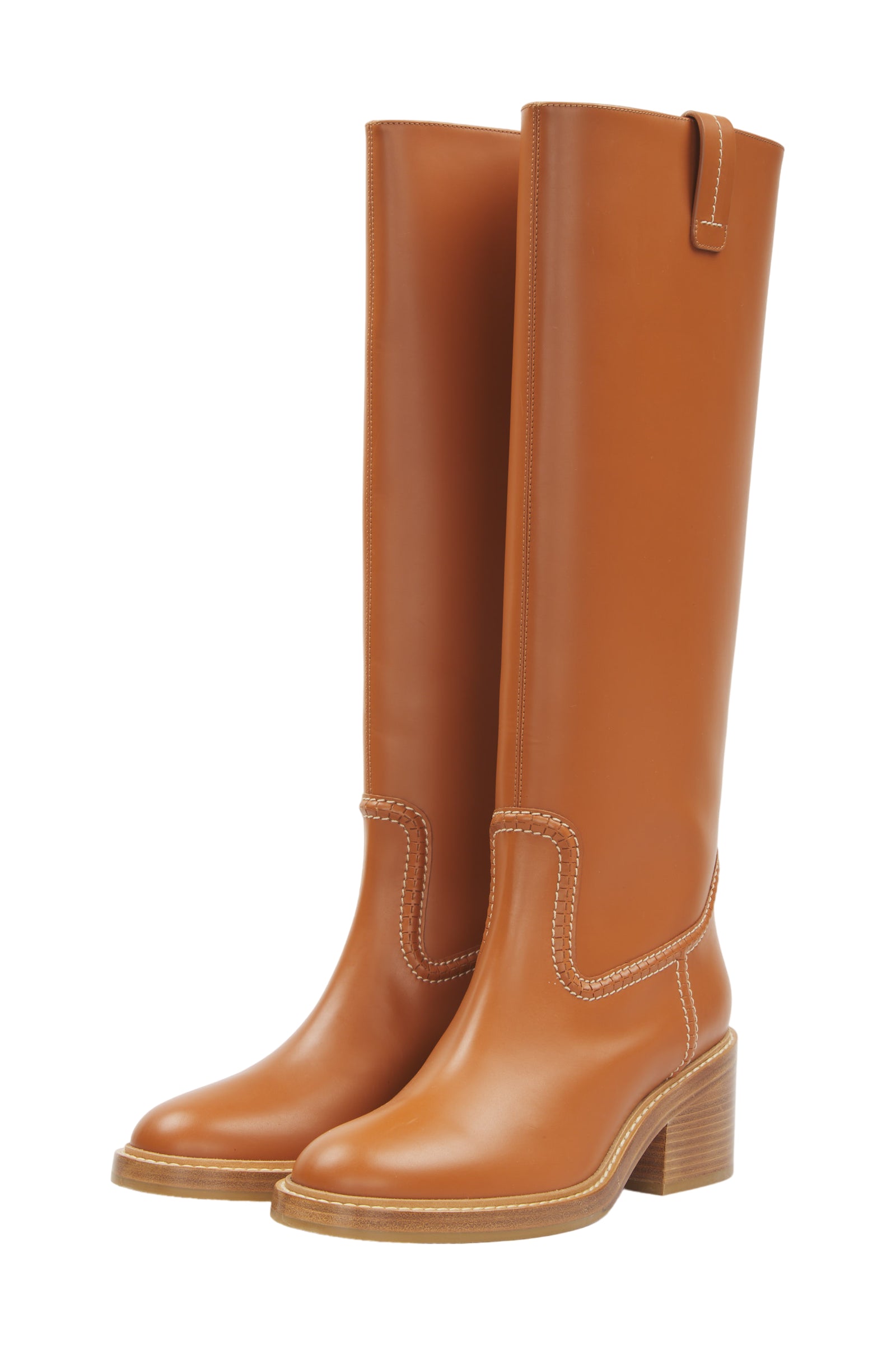 Chloé Stiefel Size 40 Braun 