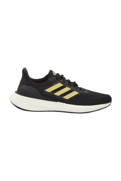 adidas Performance PUREBOOST 23 Damen Laufschuhe - Core Black/Gold/Metallic/Carbon
