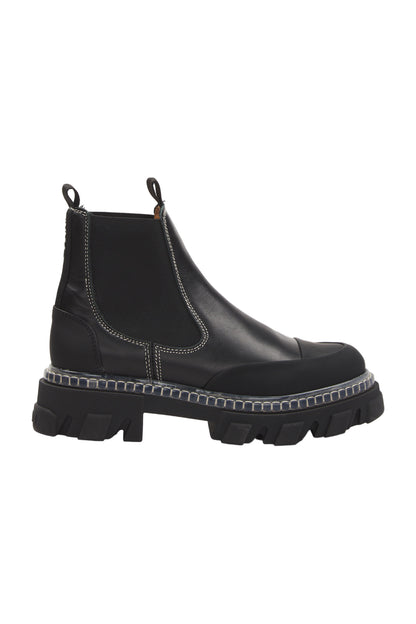 Ganni Ankle Boots Size 40 Schwarz 