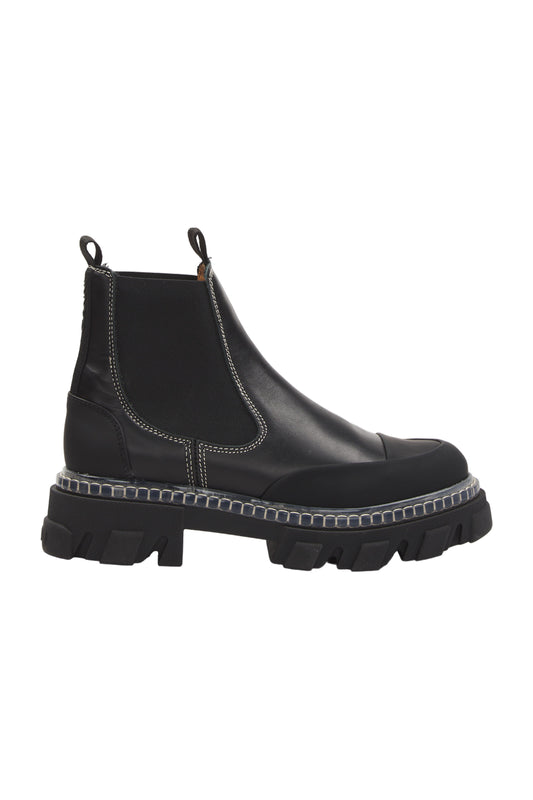 Ganni Ankle Boots Size 40 Schwarz 