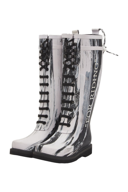 Off-White Schnürstiefel Size 38 Mischfarben 