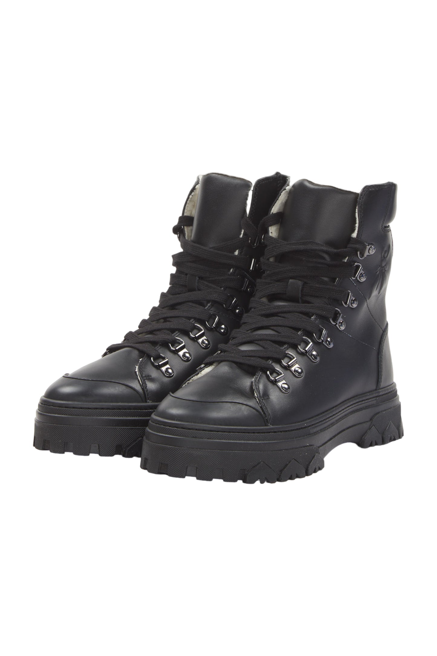 Patrizia Pepe Schnürstiefel Size 40 Schwarz 