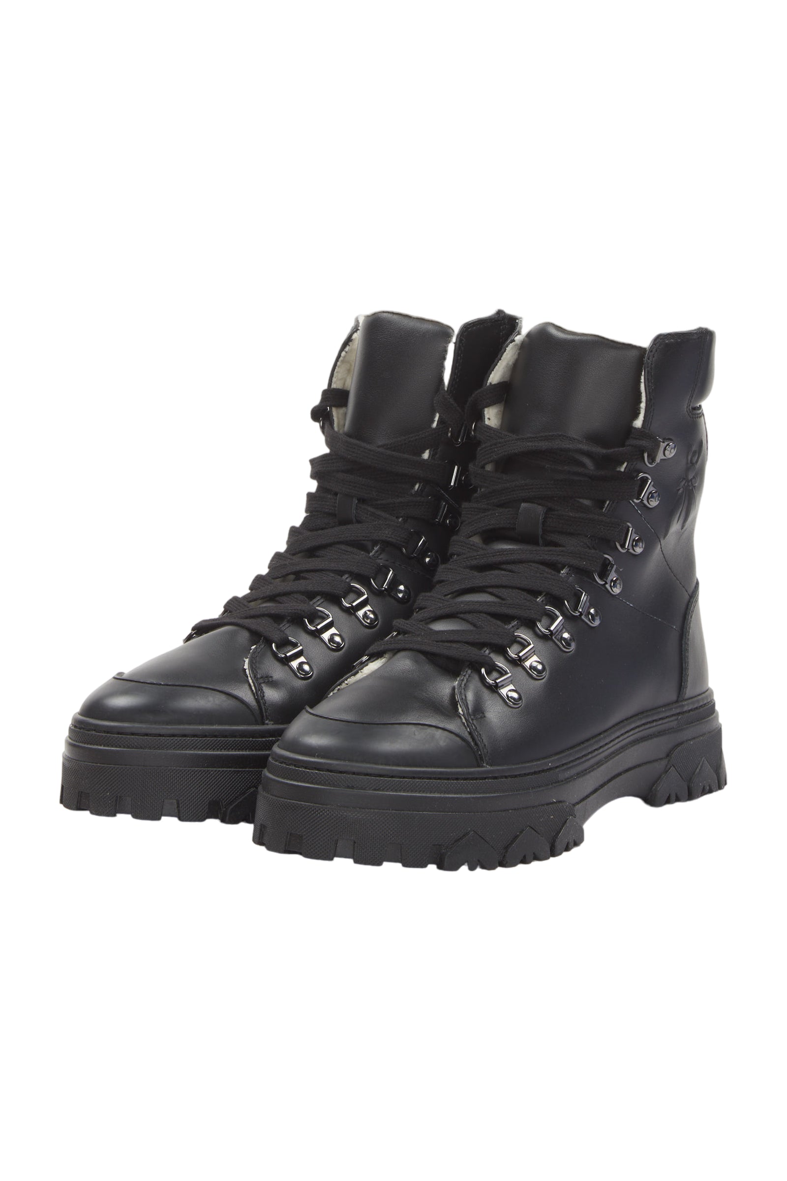 Patrizia Pepe Schnürstiefel Size 40 Schwarz 