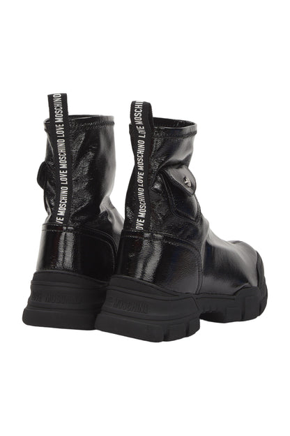 Love Moschino Ankle Boots Size 40 Schwarz 