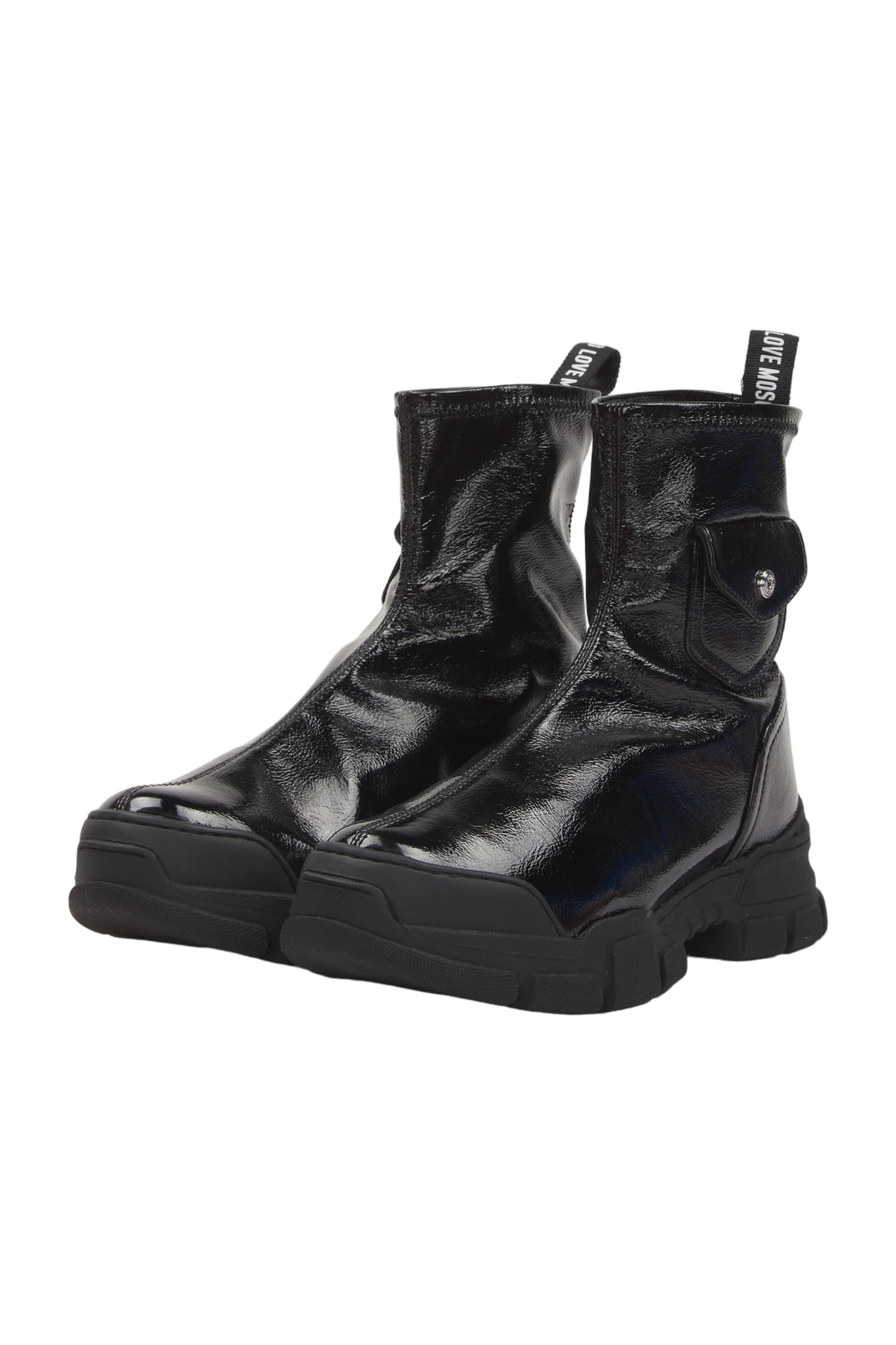 Love Moschino Ankle Boots Size 40 Schwarz 