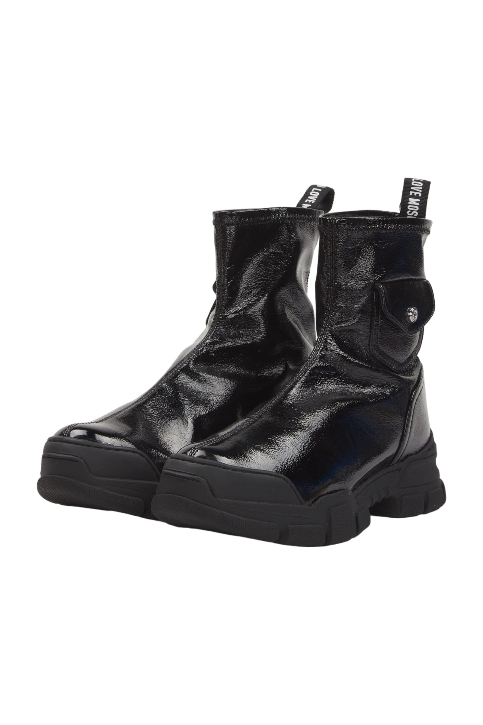 Love Moschino Ankle Boots Size 40 Schwarz 