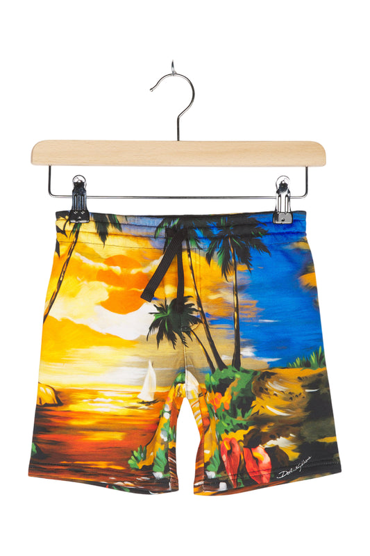 Dolce & Gabbana Shorts Kurze Hose Tropisch