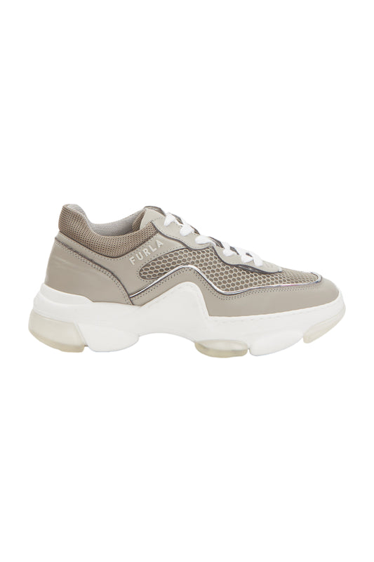 Furla WONDERFURLA Sneaker Size 38 Grau  