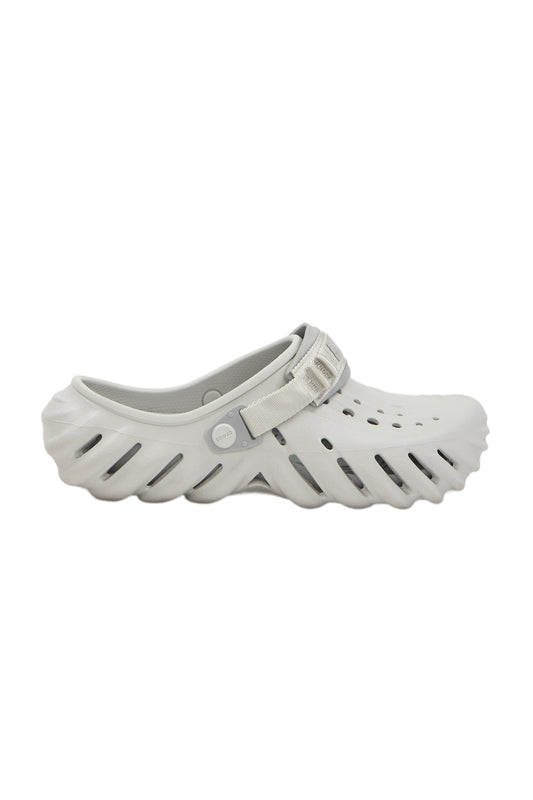 Crocs Echo Clog Herren Pantolette - Grau