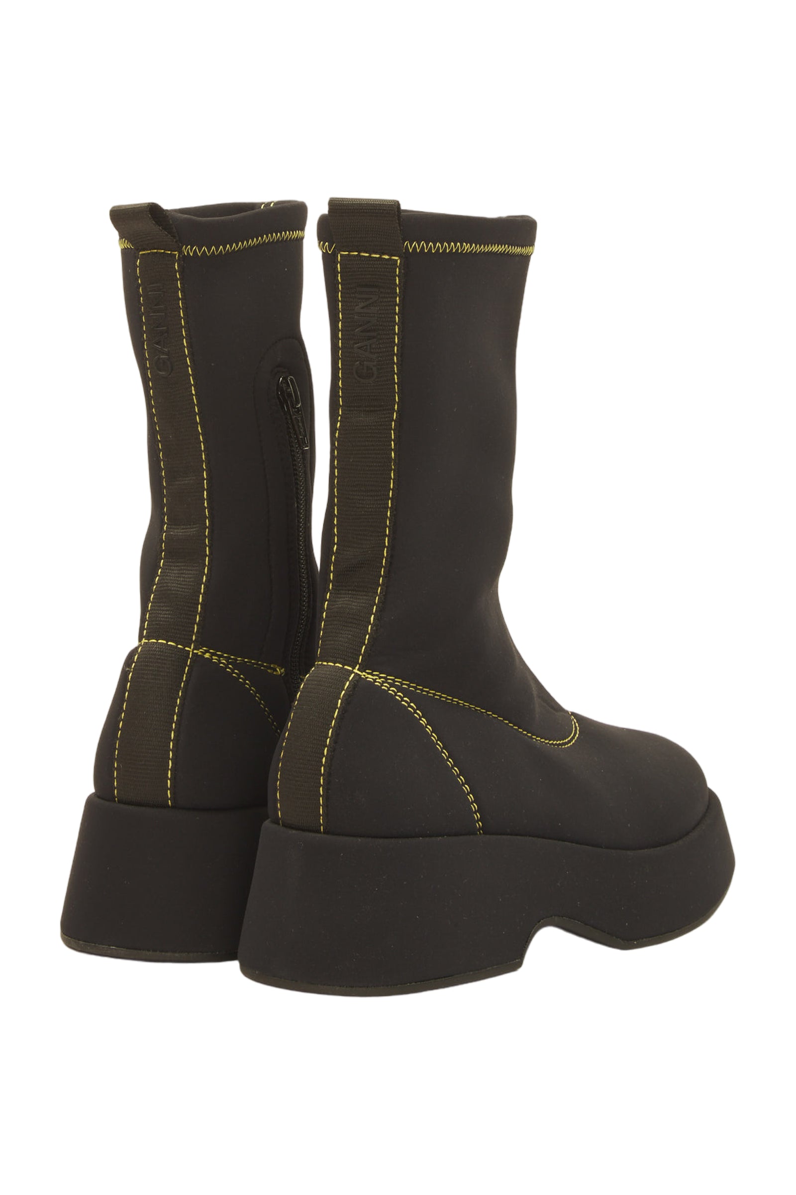 Ganni Stiefeletten Size 38 Schwarz 