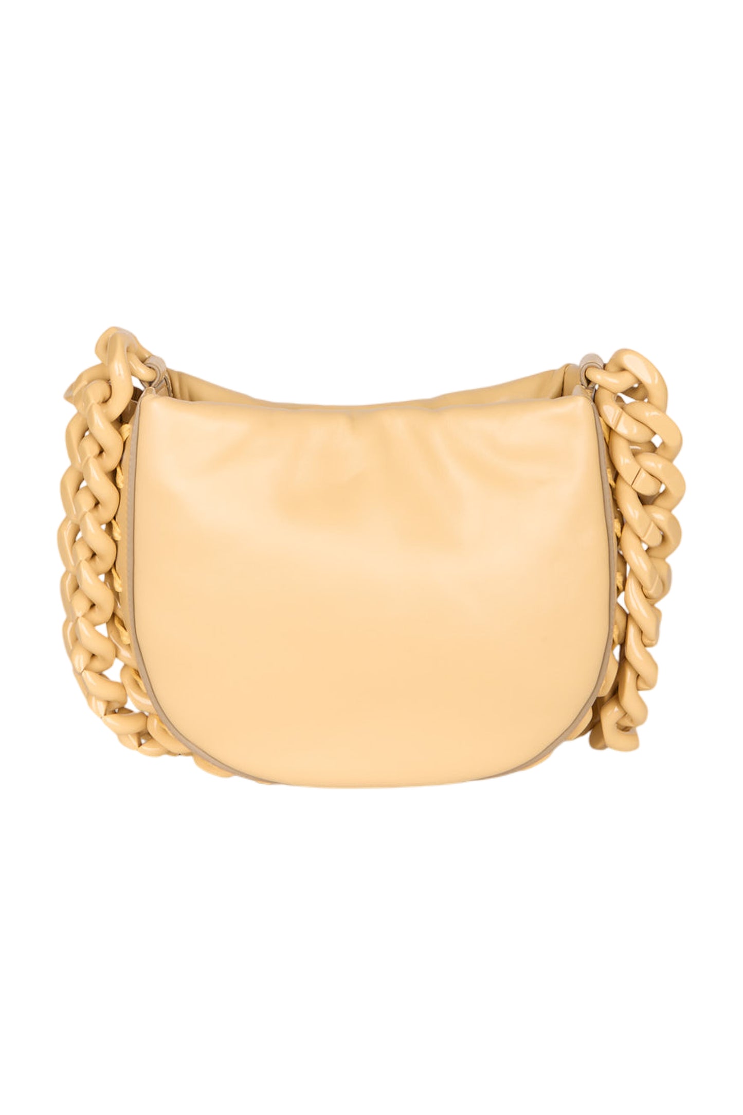 Stella McCartney Frayme Schultertasche Camel