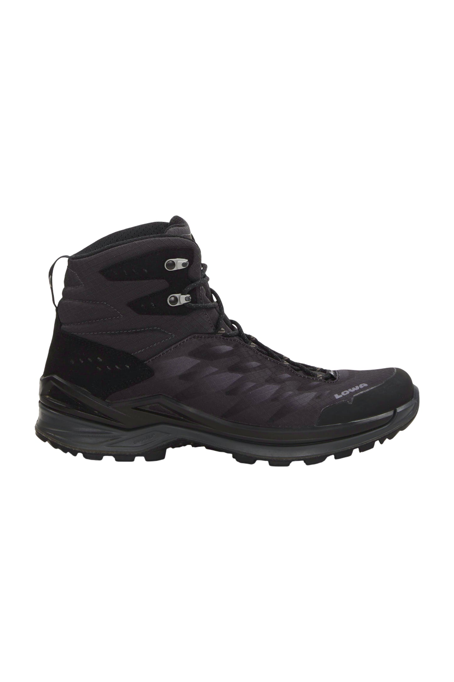 LOWA Ferrox GTX Mid Herren Wanderschuhe - Schwarz/Anthrazit