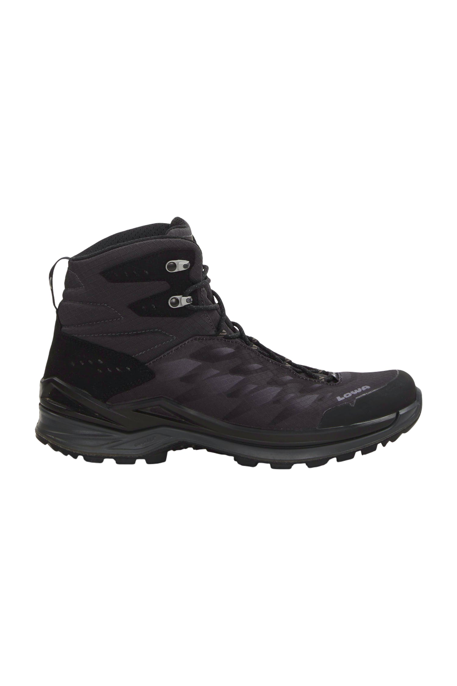 LOWA Ferrox GTX Mid Herren Wanderschuhe - Schwarz/Anthrazit