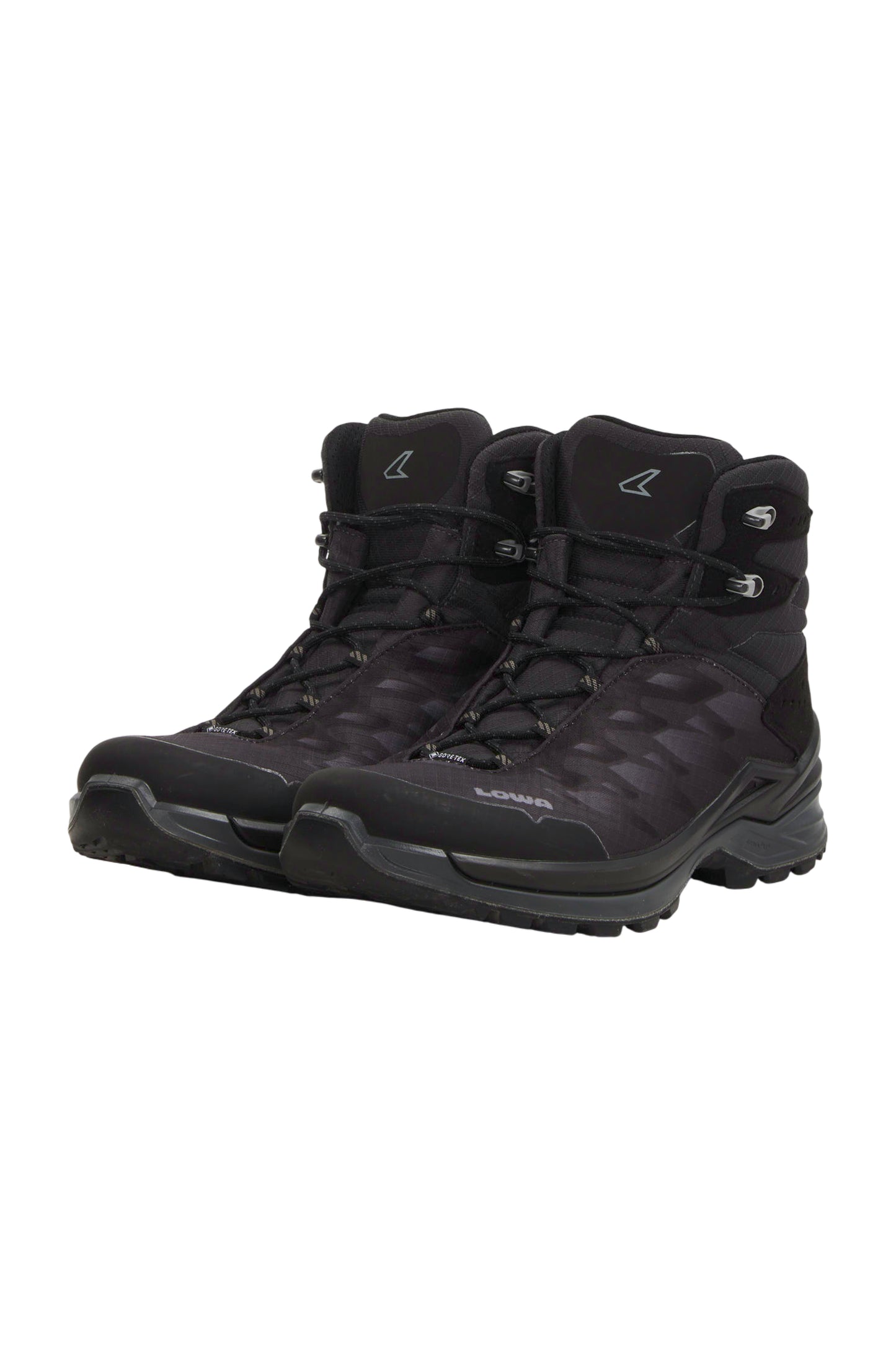 LOWA Ferrox GTX Mid Herren Wanderschuhe - Schwarz/Anthrazit