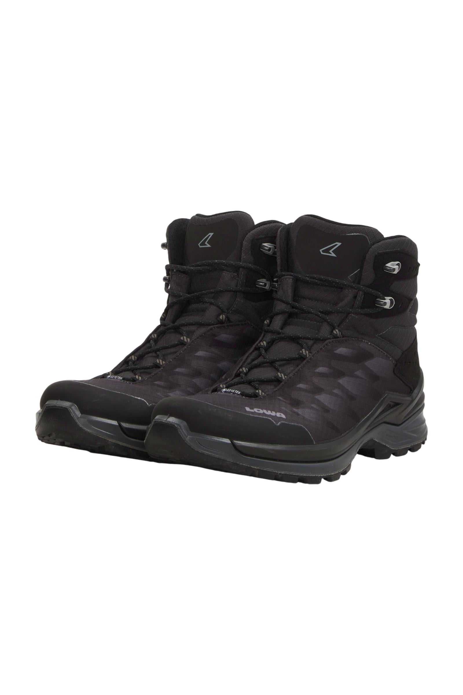 LOWA Ferrox GTX Mid Herren Wanderschuhe - Schwarz/Anthrazit