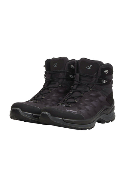 LOWA Ferrox GTX Mid Herren Wanderschuhe - Schwarz/Anthrazit