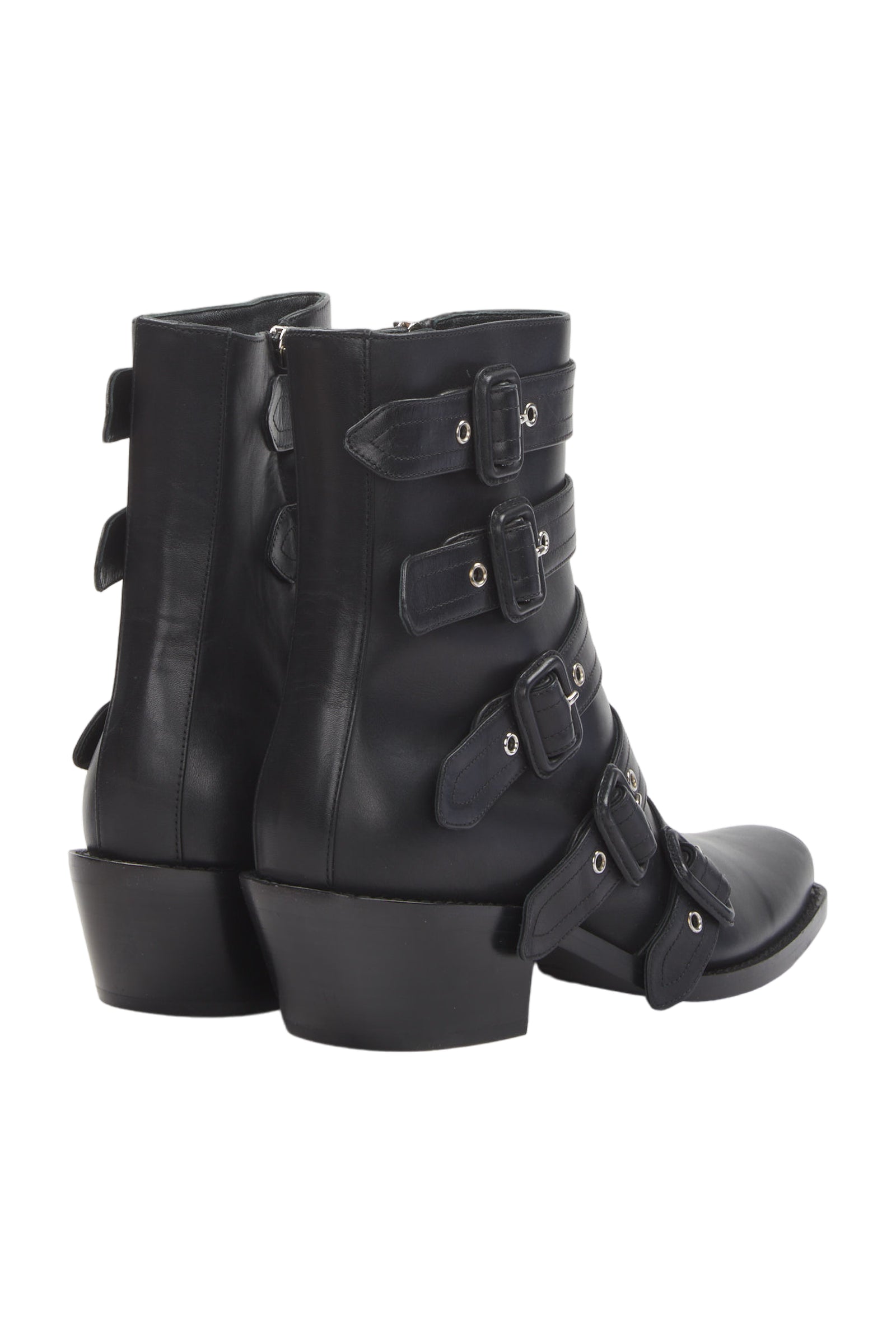 Burberry Stiefeletten Size 38.5 Schwarz 