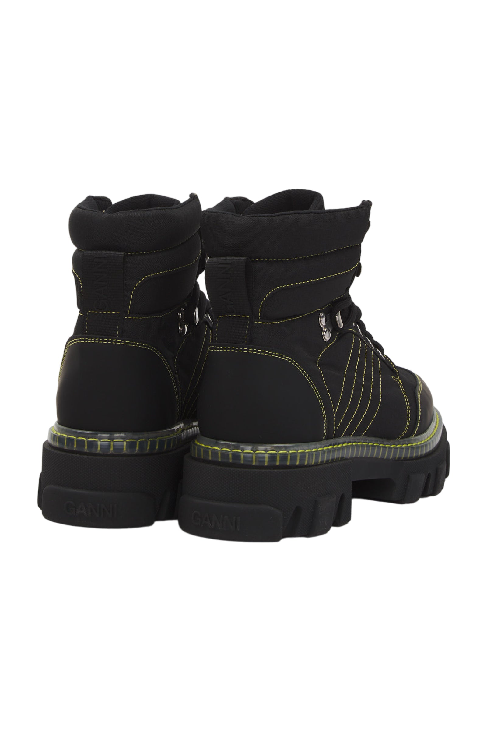 Ganni Schnürstiefeletten Size 40 Schwarz 