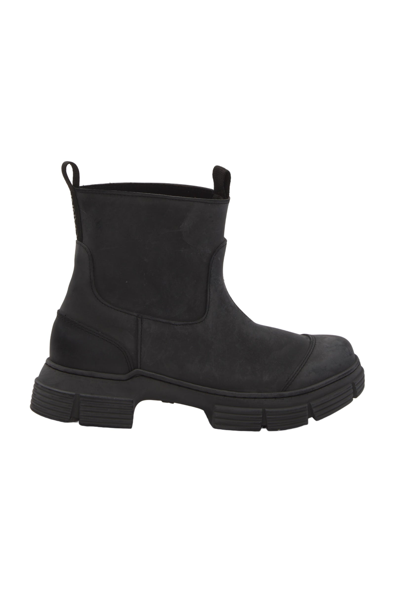 Ganni Gummistiefel Size 37 Grau  
