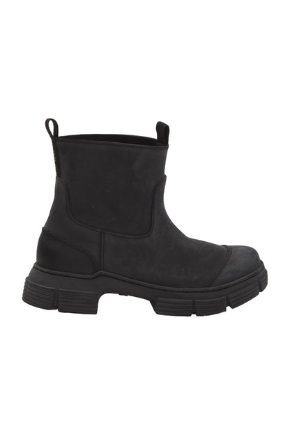 Ganni Gummistiefel Size 37 Grau  
