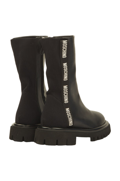 Moschino Stiefel Size 38 Schwarz 
