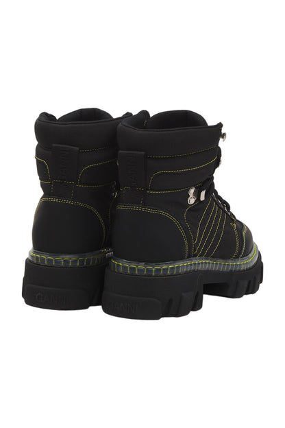 Ganni Schnürstiefeletten Size 37 Schwarz 