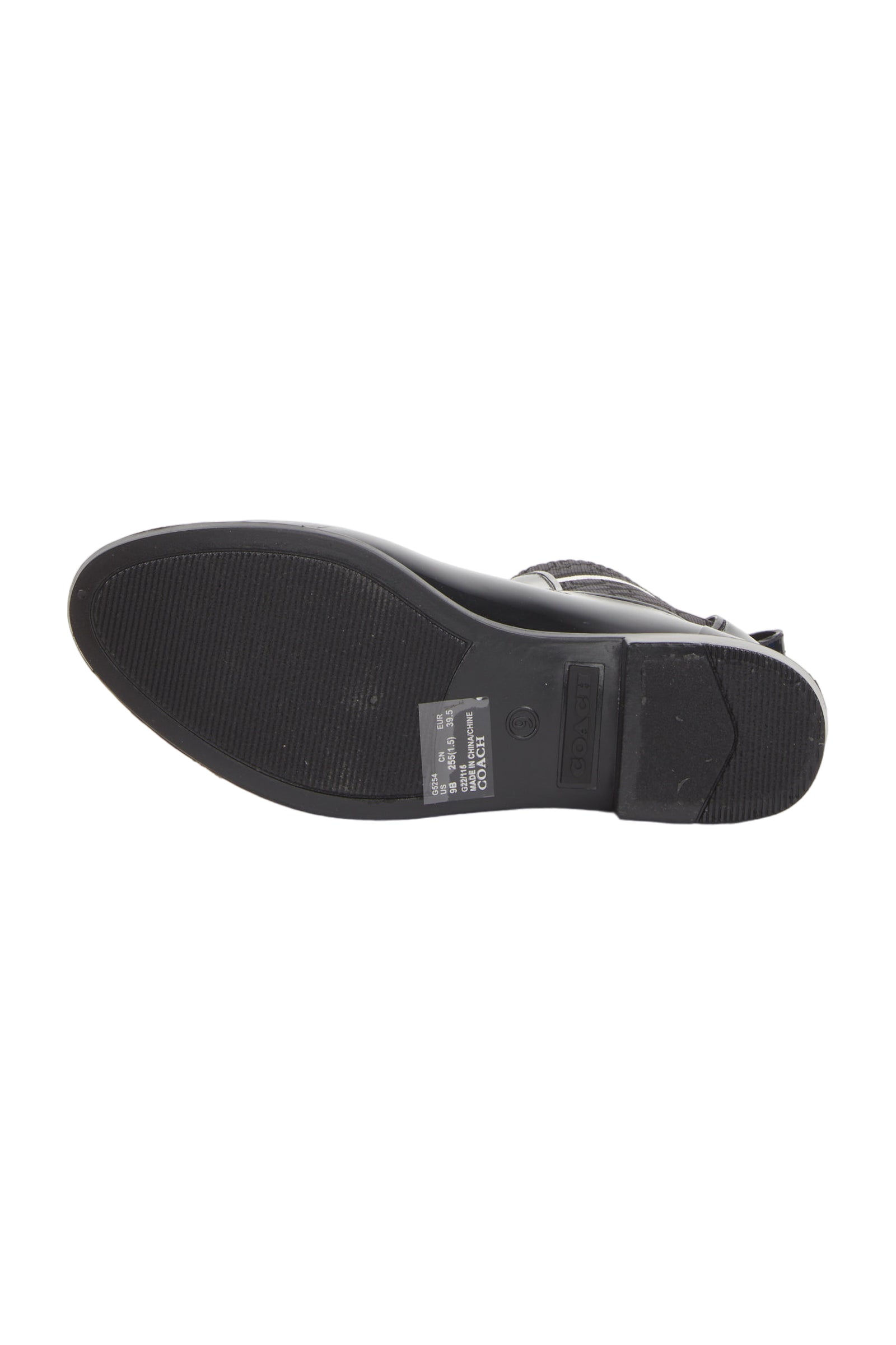 Coach Gummistiefel Rivington Size 39.5 Schwarz 