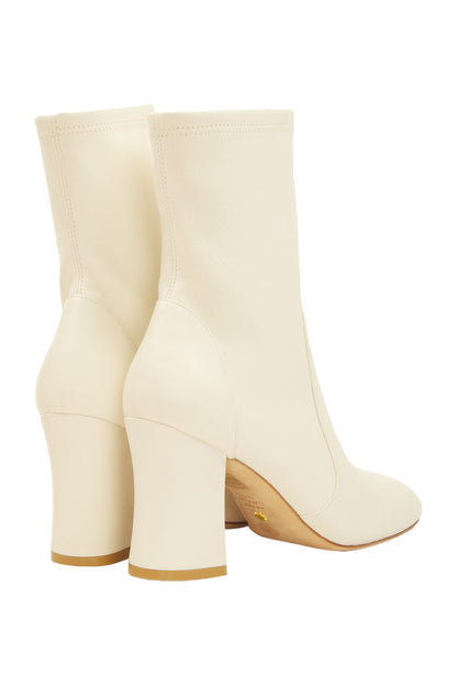 Stuart Weitzman Ankle Boots Size 39 Weiß 