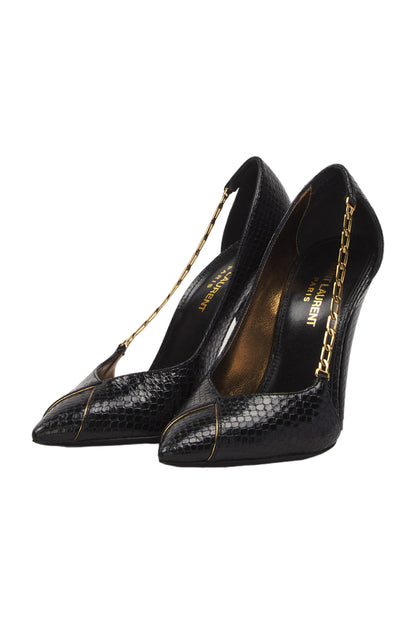 Saint Laurent High Heels Size 36 Schwarz 