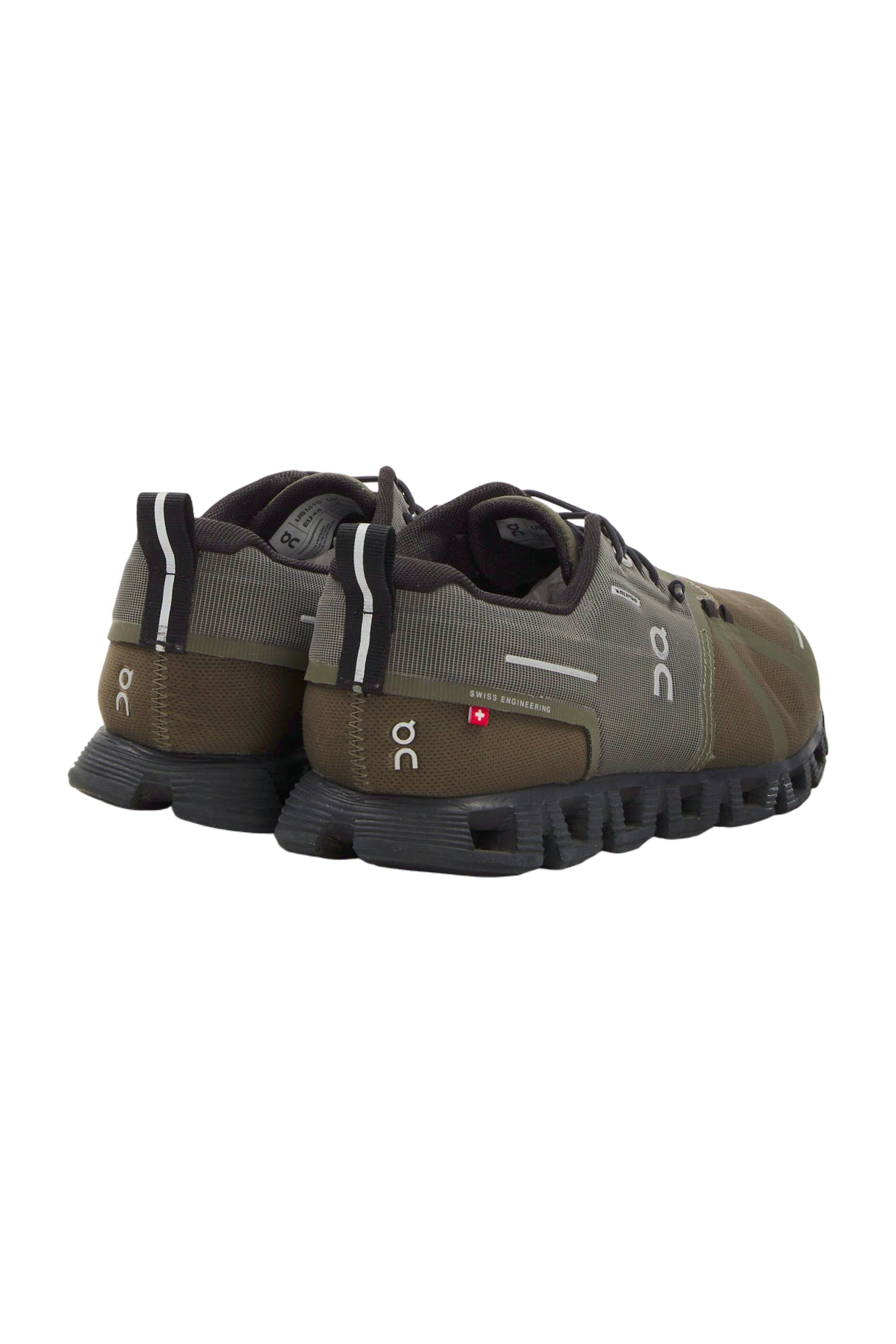 ON Cloud 5 Waterproof Herren Laufschuhe - Olive/Black