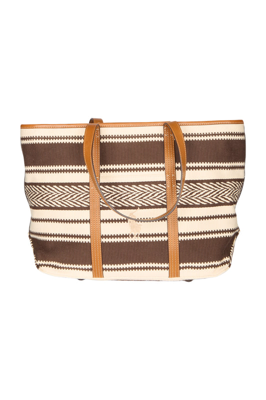 Ralph Lauren Polo Canvas Leather Tote Bag Tasche RRLx