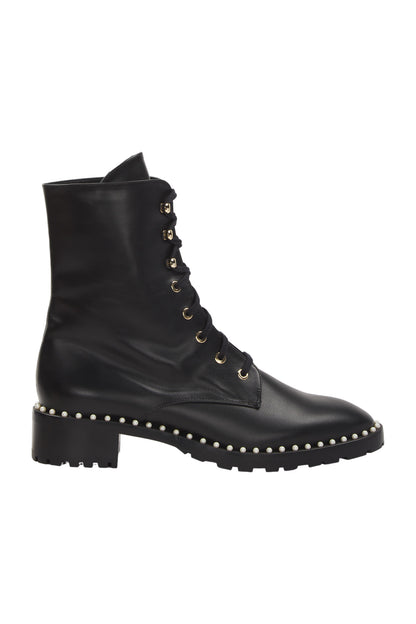 Stuart Weitzman Schnürstiefeletten Size 40 Schwarz 