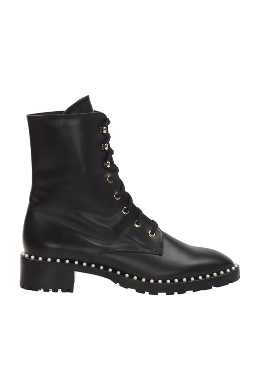 Stuart Weitzman Schnürstiefeletten Size 40 Schwarz 