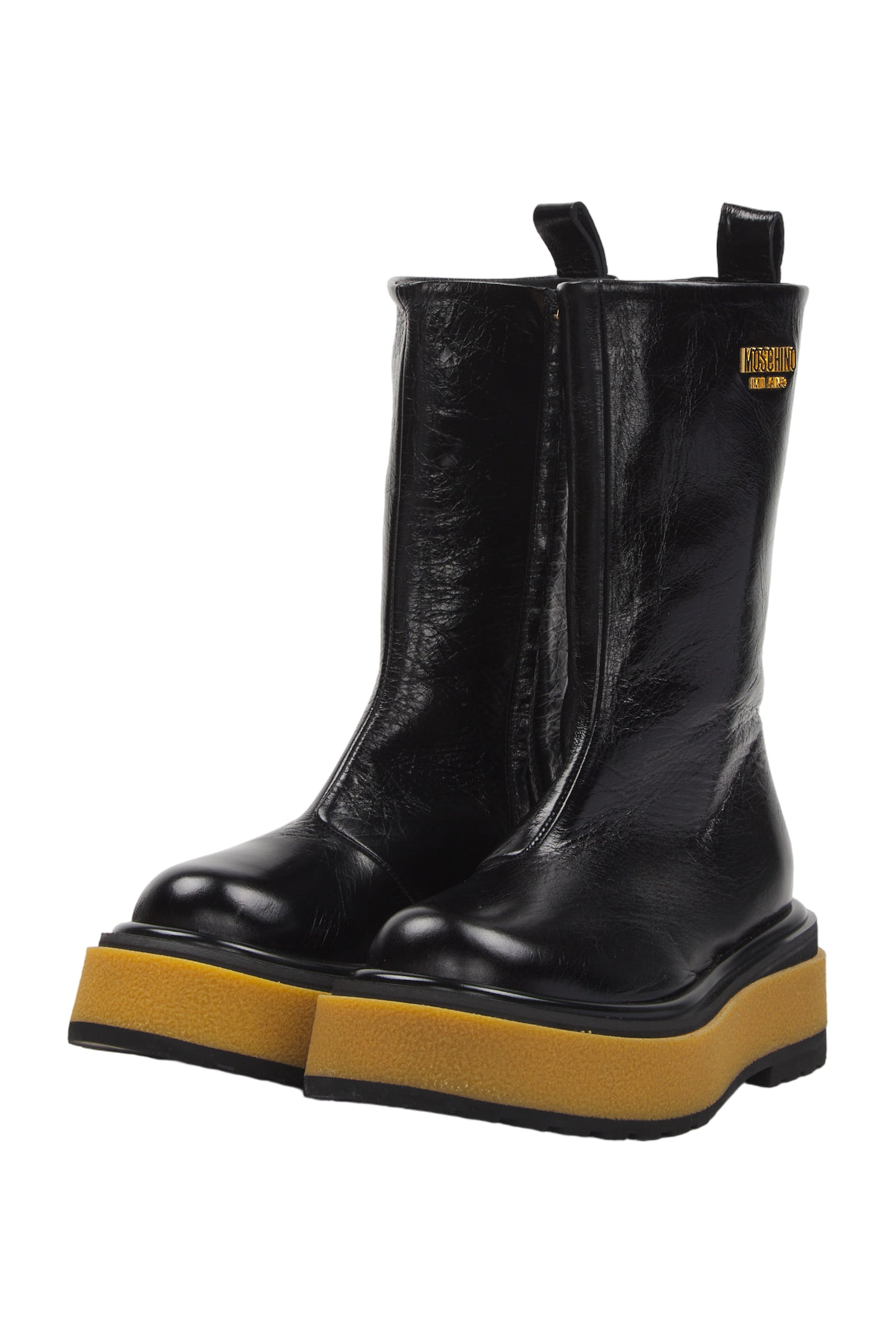 Moschino Stiefel Size 36 Schwarz 