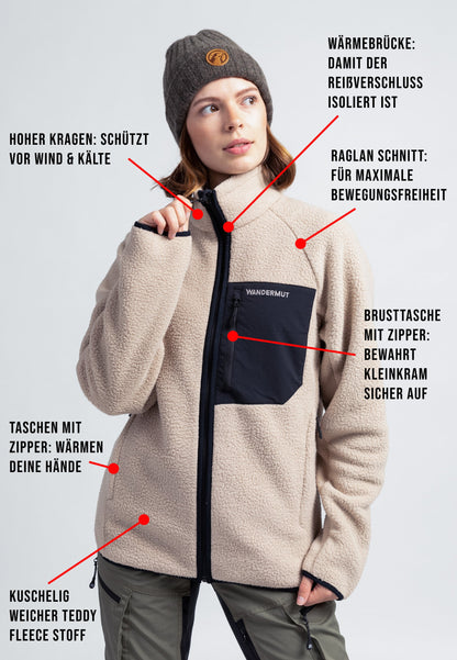 Fleecejacke für Damen