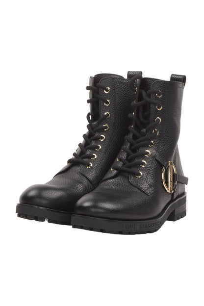 Love Moschino Schnürstiefeletten Size 40 Schwarz 